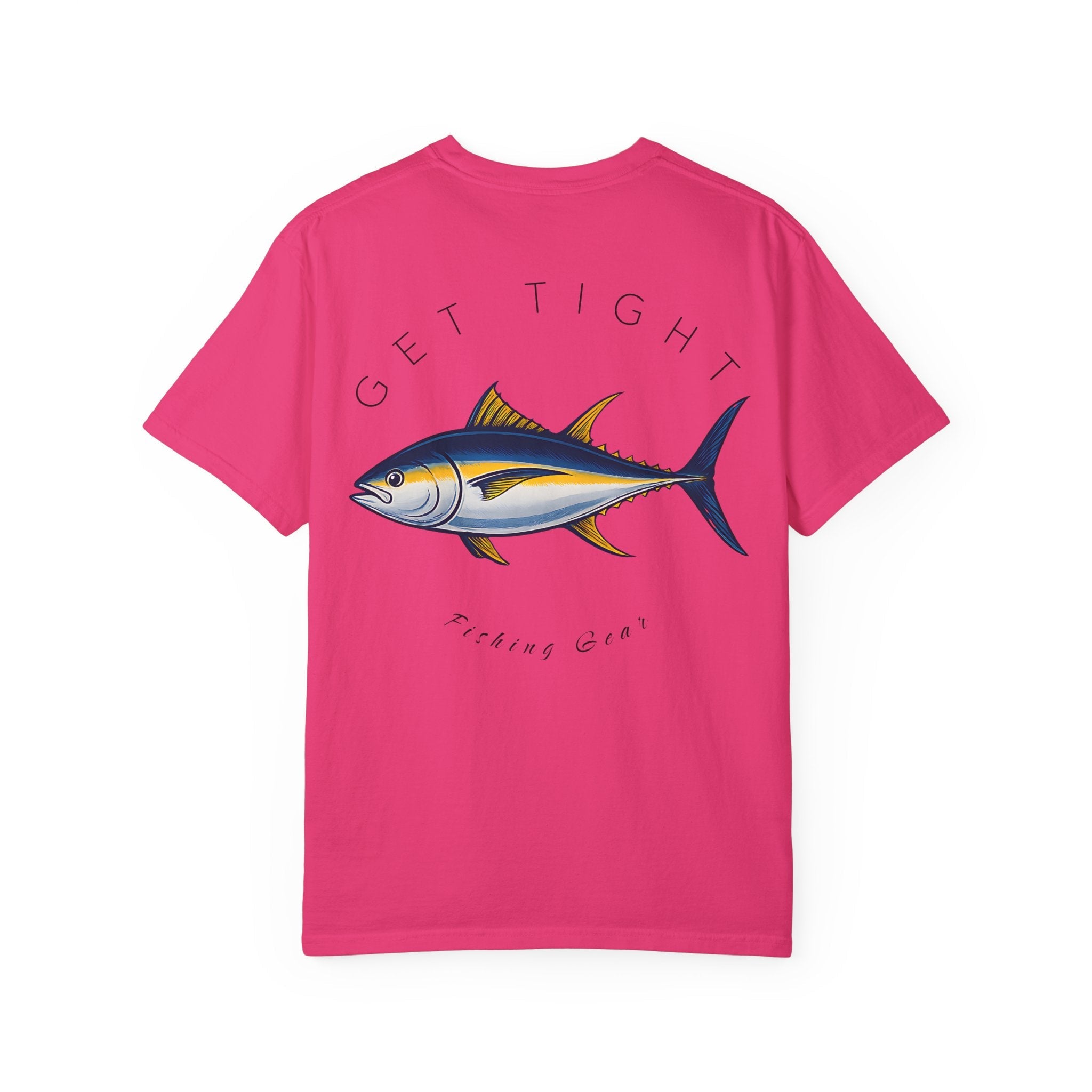 Unisex Garment - Dyed Fishing T-Shirt - Get Tight Fishing Gear - Get Tight Gear
