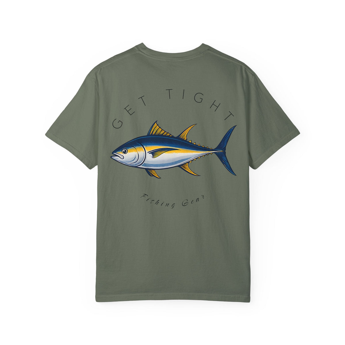 Unisex Garment - Dyed Fishing T-Shirt - Get Tight Fishing Gear - Get Tight Gear