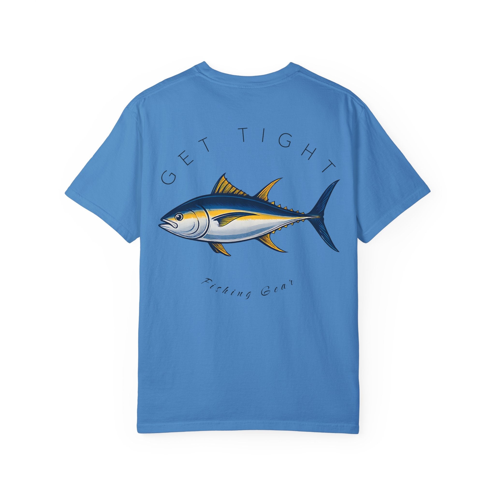 Unisex Garment - Dyed Fishing T-Shirt - Get Tight Fishing Gear - Get Tight Gear