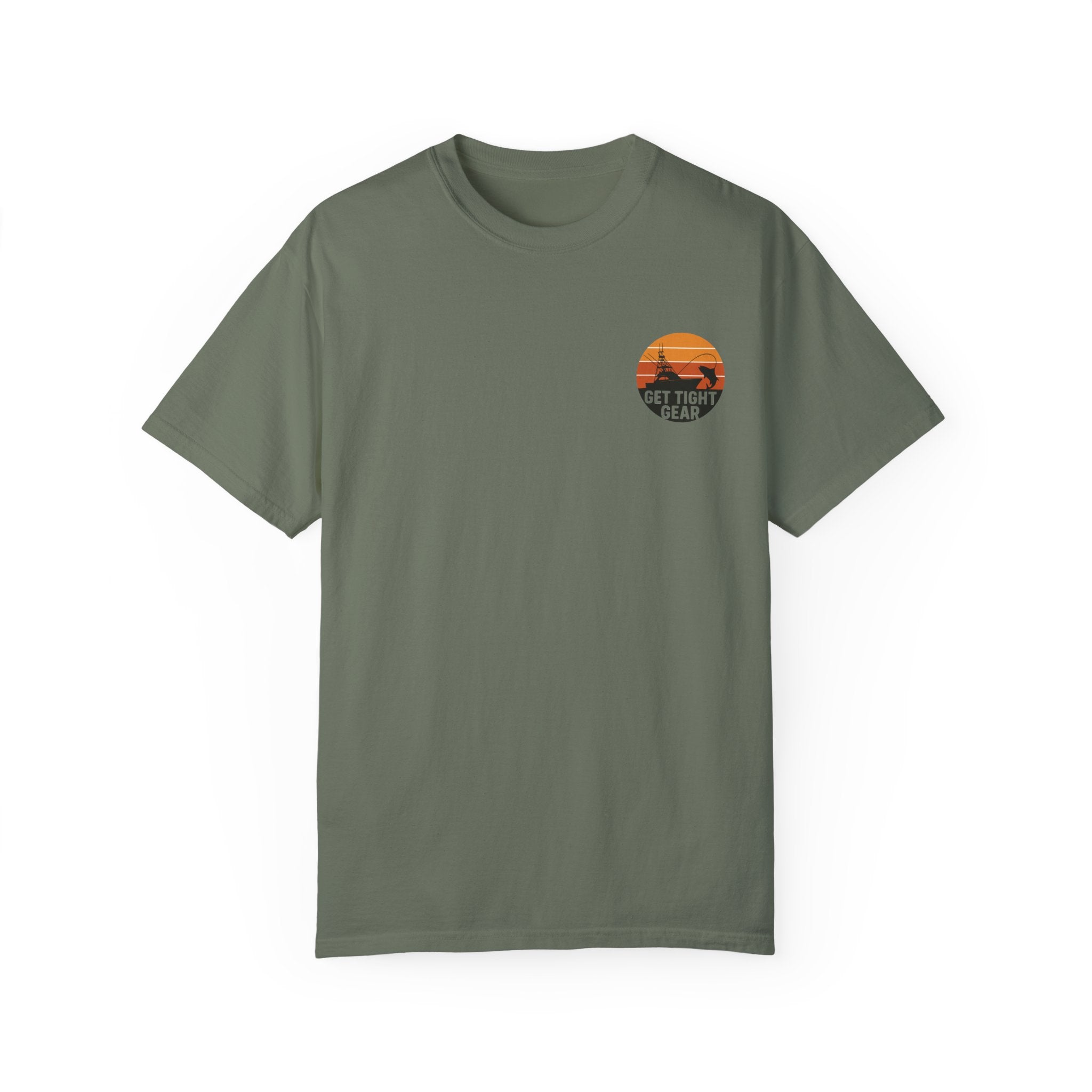 Unisex Garment - Dyed Fishing T-Shirt - Get Tight Fishing Gear - Get Tight Gear