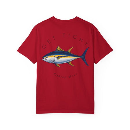 Unisex Garment - Dyed Fishing T-Shirt - Get Tight Fishing Gear - Get Tight Gear