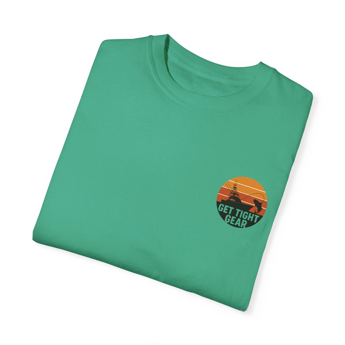 Unisex Garment - Dyed Fishing T-Shirt - Get Tight Fishing Gear - Get Tight Gear