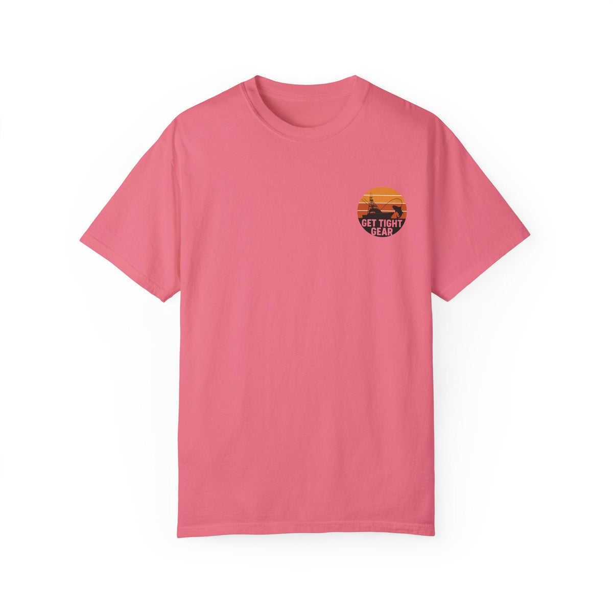 Unisex Garment - Dyed Fishing T-Shirt - Get Tight Fishing Gear - Get Tight Gear