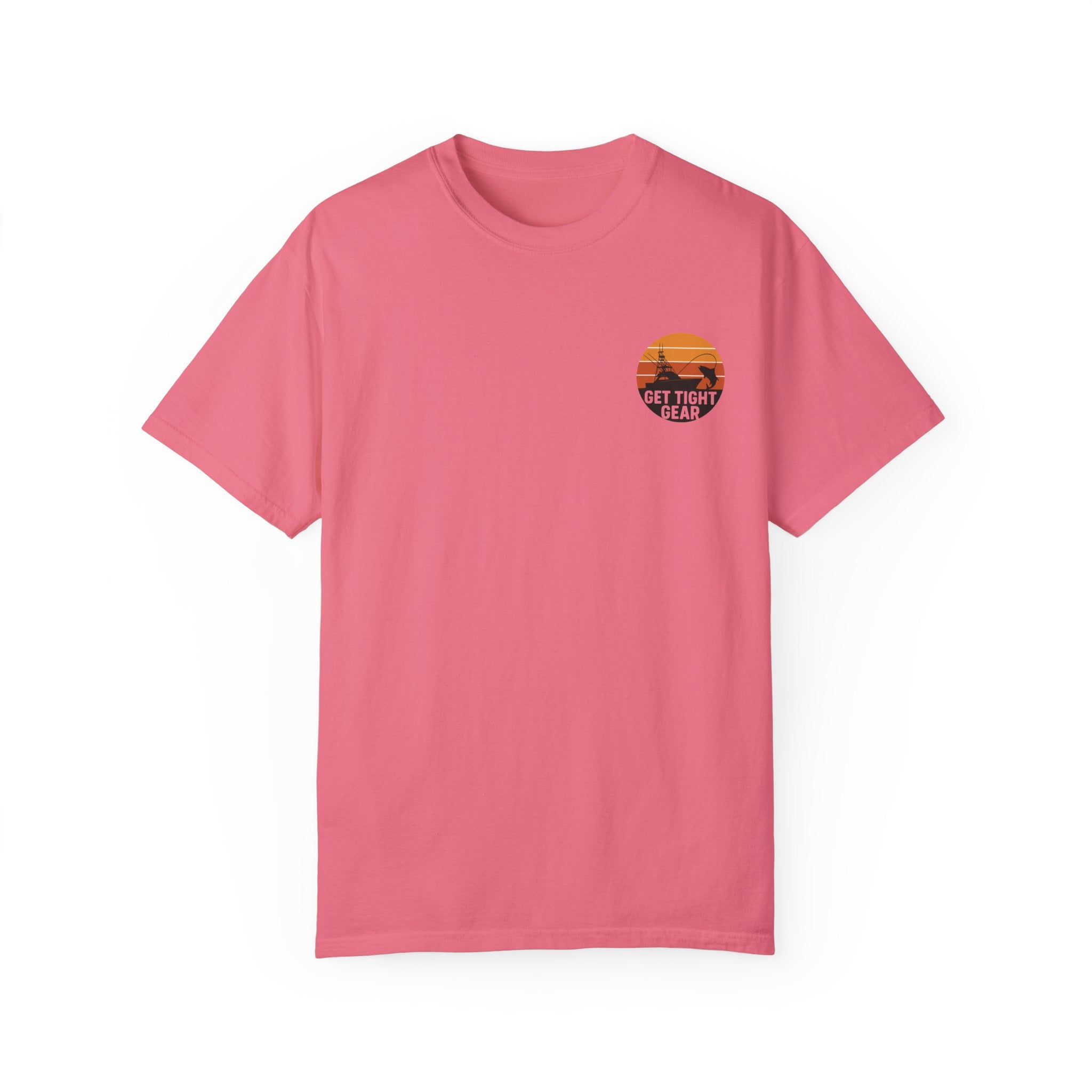 Unisex Garment - Dyed Fishing T-Shirt - Get Tight Fishing Gear - Get Tight Gear
