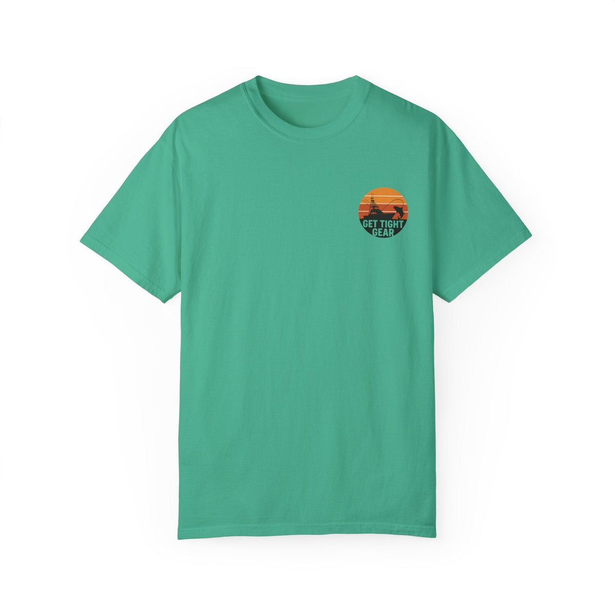 Unisex Garment - Dyed Fishing T-Shirt - Get Tight Fishing Gear - Get Tight Gear