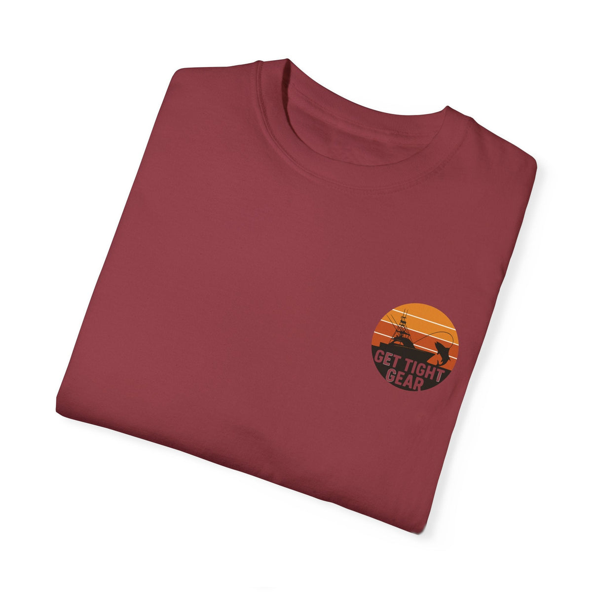 Unisex Garment - Dyed Fishing T-Shirt - Get Tight Fishing Gear - Get Tight Gear