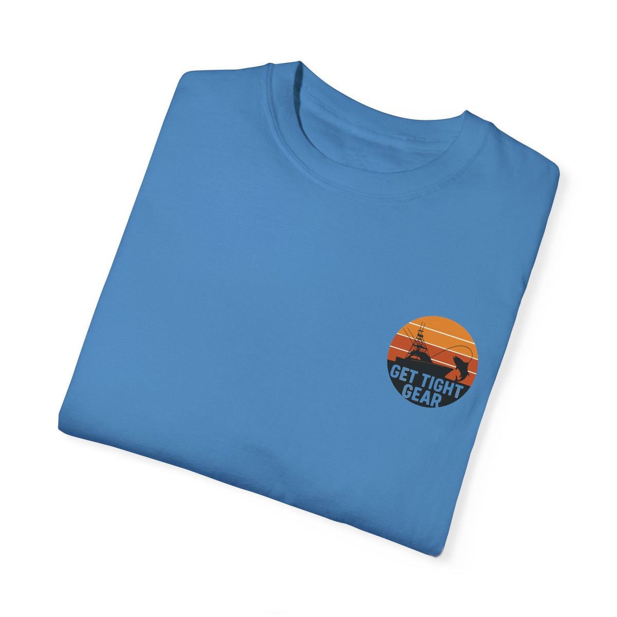 Unisex Garment - Dyed Fishing T-Shirt - Get Tight Fishing Gear - Get Tight Gear