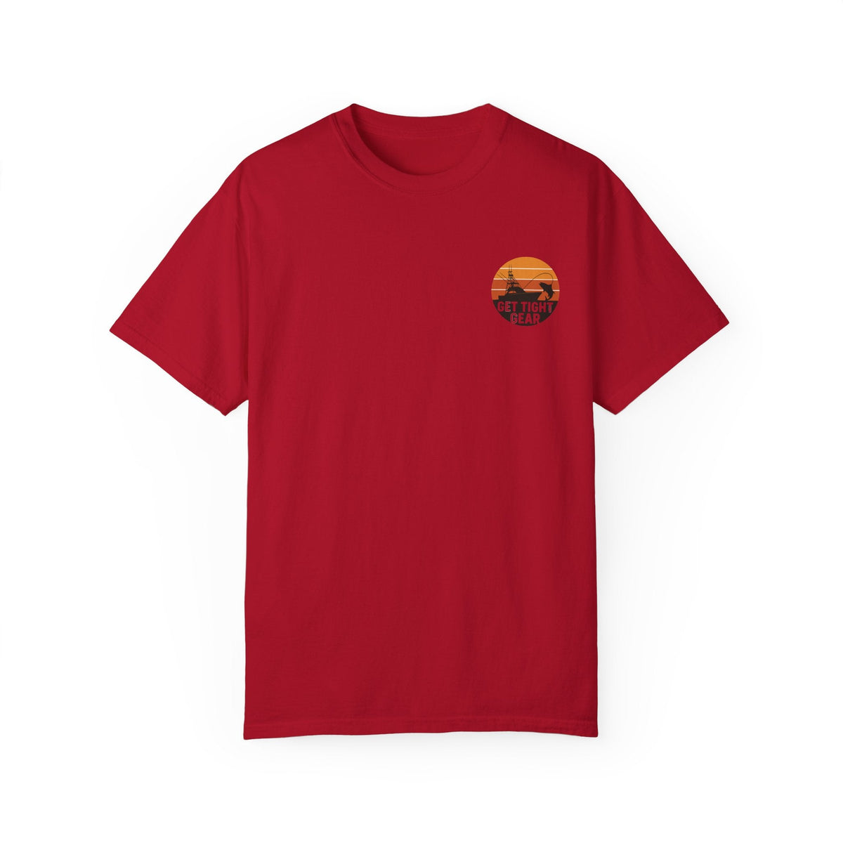 Unisex Garment - Dyed Fishing T-Shirt - Get Tight Fishing Gear - Get Tight Gear