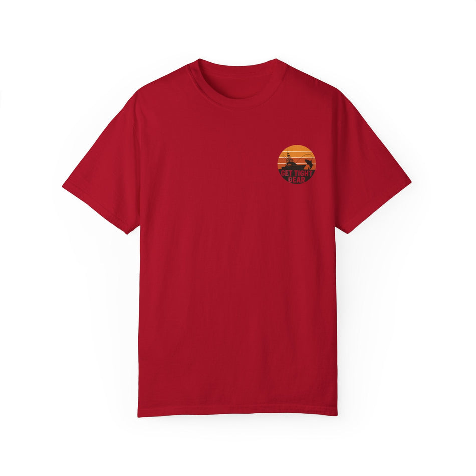 Unisex Garment - Dyed Fishing T-Shirt - Get Tight Fishing Gear - Get Tight Gear