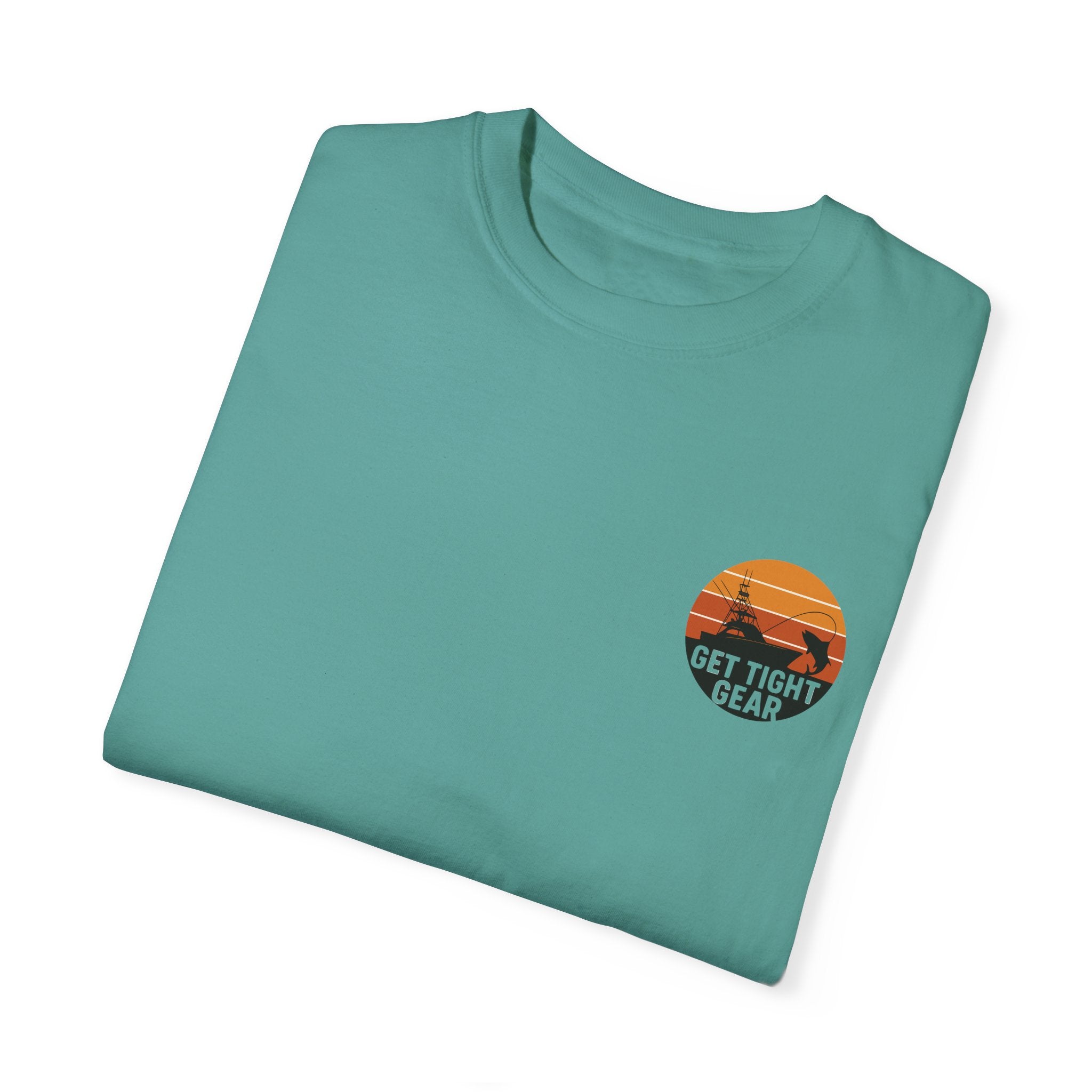 Unisex Garment - Dyed Fishing T-Shirt - Get Tight Fishing Gear - Get Tight Gear