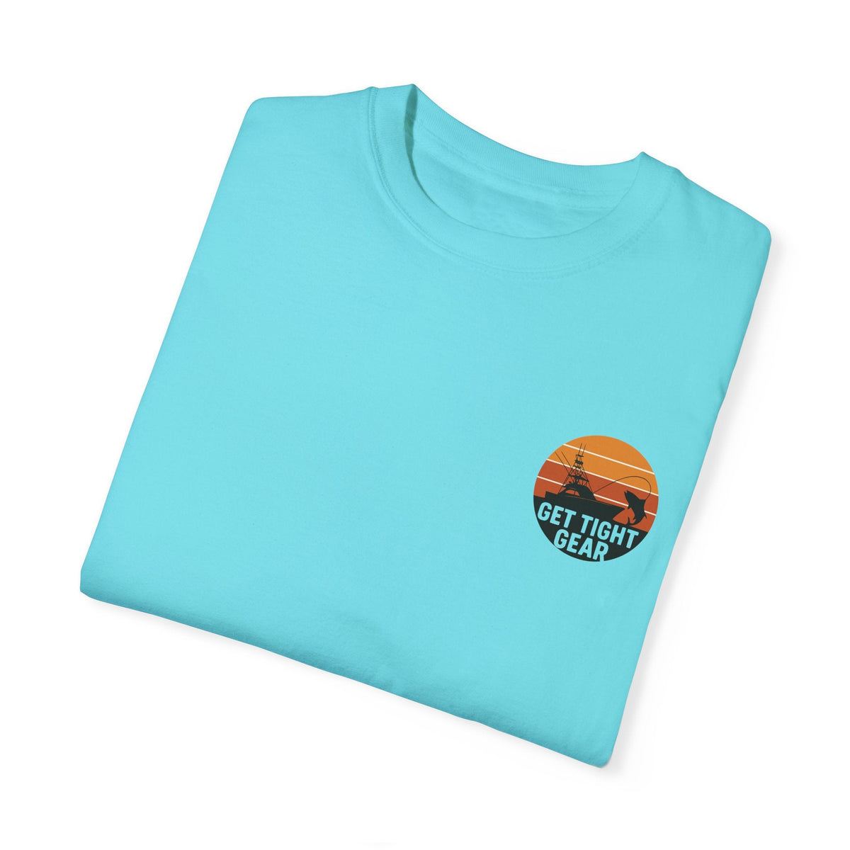 Unisex Garment - Dyed Fishing T-Shirt - Get Tight Fishing Gear - Get Tight Gear