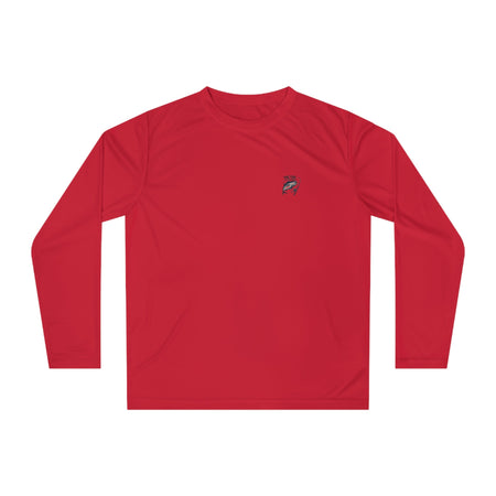 Unisex Performance Long Sleeve Shirt - "Bite Me" Fishing Graphic Tee for Fishing Enthusiasts - Get Tight Gear
