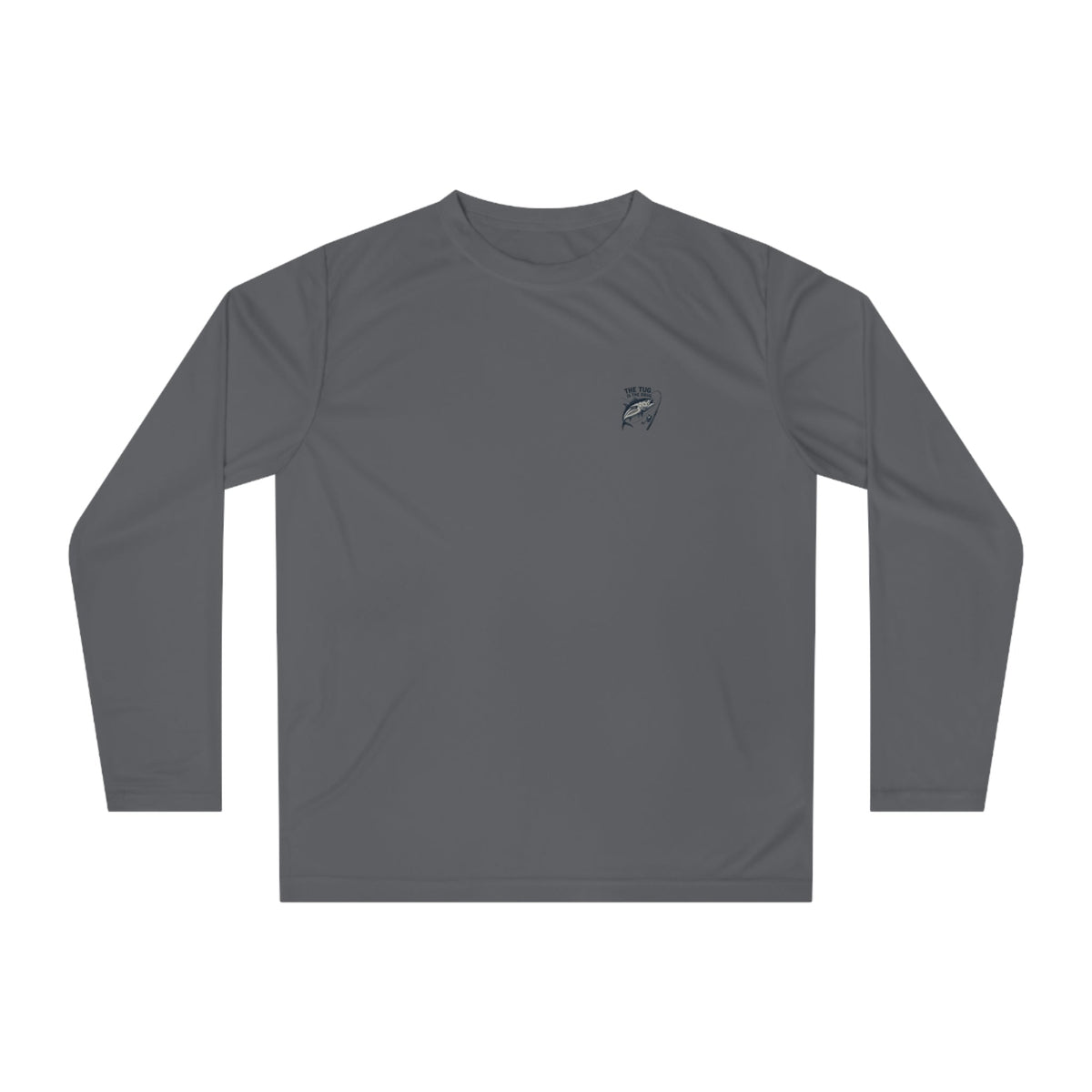 Unisex Performance Long Sleeve Shirt - "Bite Me" Fishing Graphic Tee for Fishing Enthusiasts - Get Tight Gear