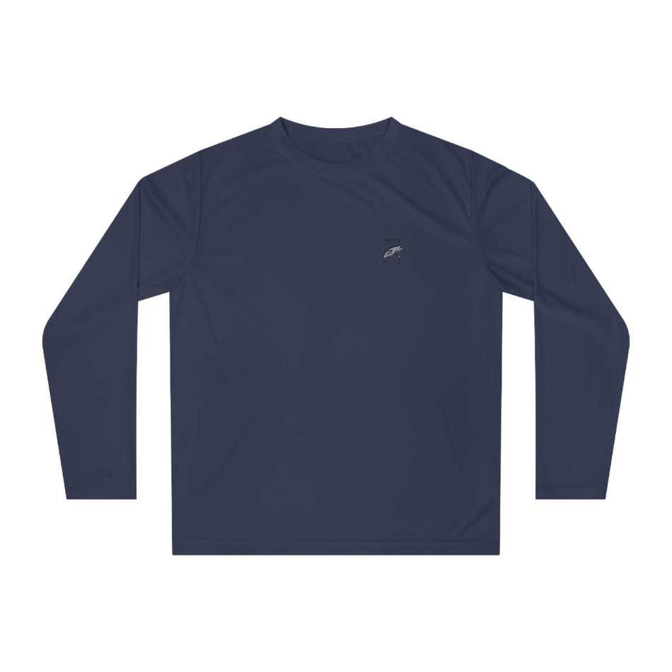 Unisex Performance Long Sleeve Shirt - "Bite Me" Fishing Graphic Tee for Fishing Enthusiasts - Get Tight Gear