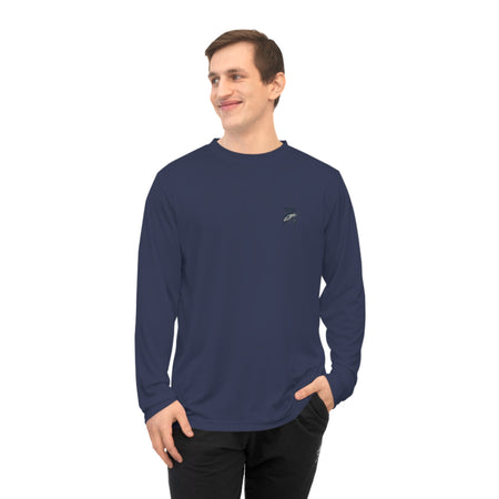 Unisex Performance Long Sleeve Shirt - "Bite Me" Fishing Graphic Tee for Fishing Enthusiasts - Get Tight Gear