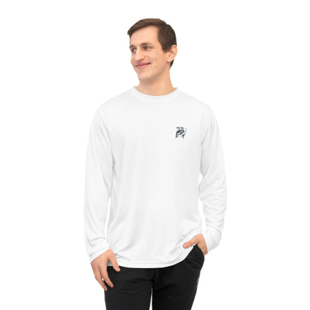 Unisex Performance Long Sleeve Shirt - "Grouper Hunter" Fishing Graphic Tee for Fishing Enthusiasts - Get Tight Gear