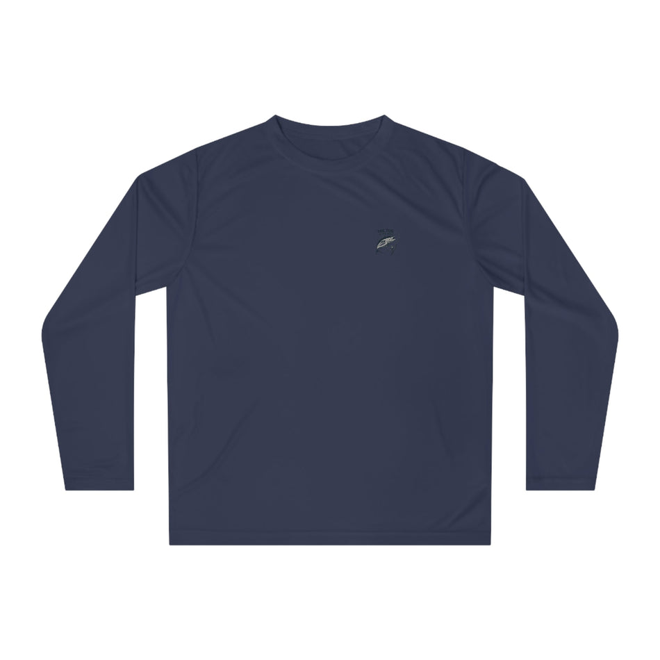 Unisex Performance Long Sleeve Shirt - "Grouper Hunter" Fishing Graphic Tee for Fishing Enthusiasts - Get Tight Gear