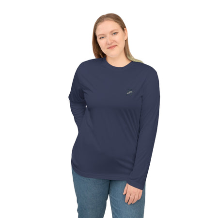 Unisex Performance Long Sleeve Shirt - "Grouper Hunter" Fishing Graphic Tee for Fishing Enthusiasts - Get Tight Gear