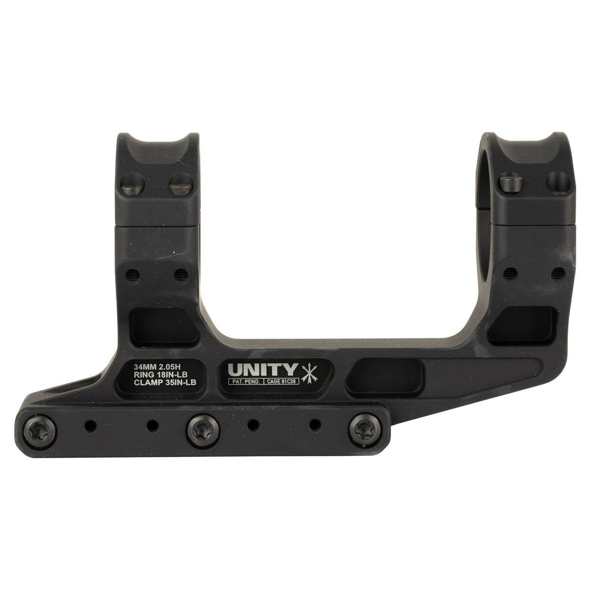 UNITY FAST LPVO 34MM BLK - Get Tight Gear