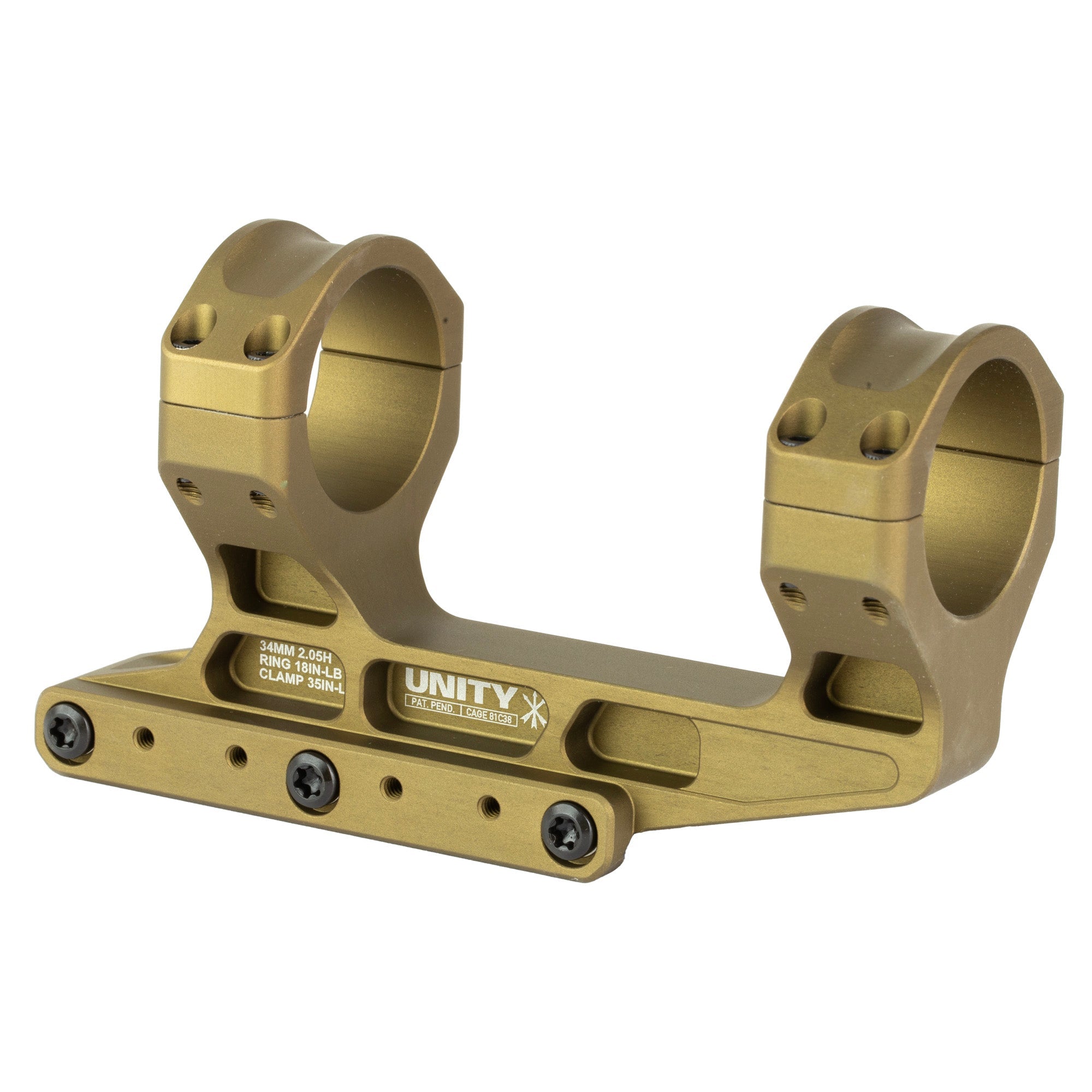 UNITY FAST LPVO 34MM FDE - Get Tight Gear