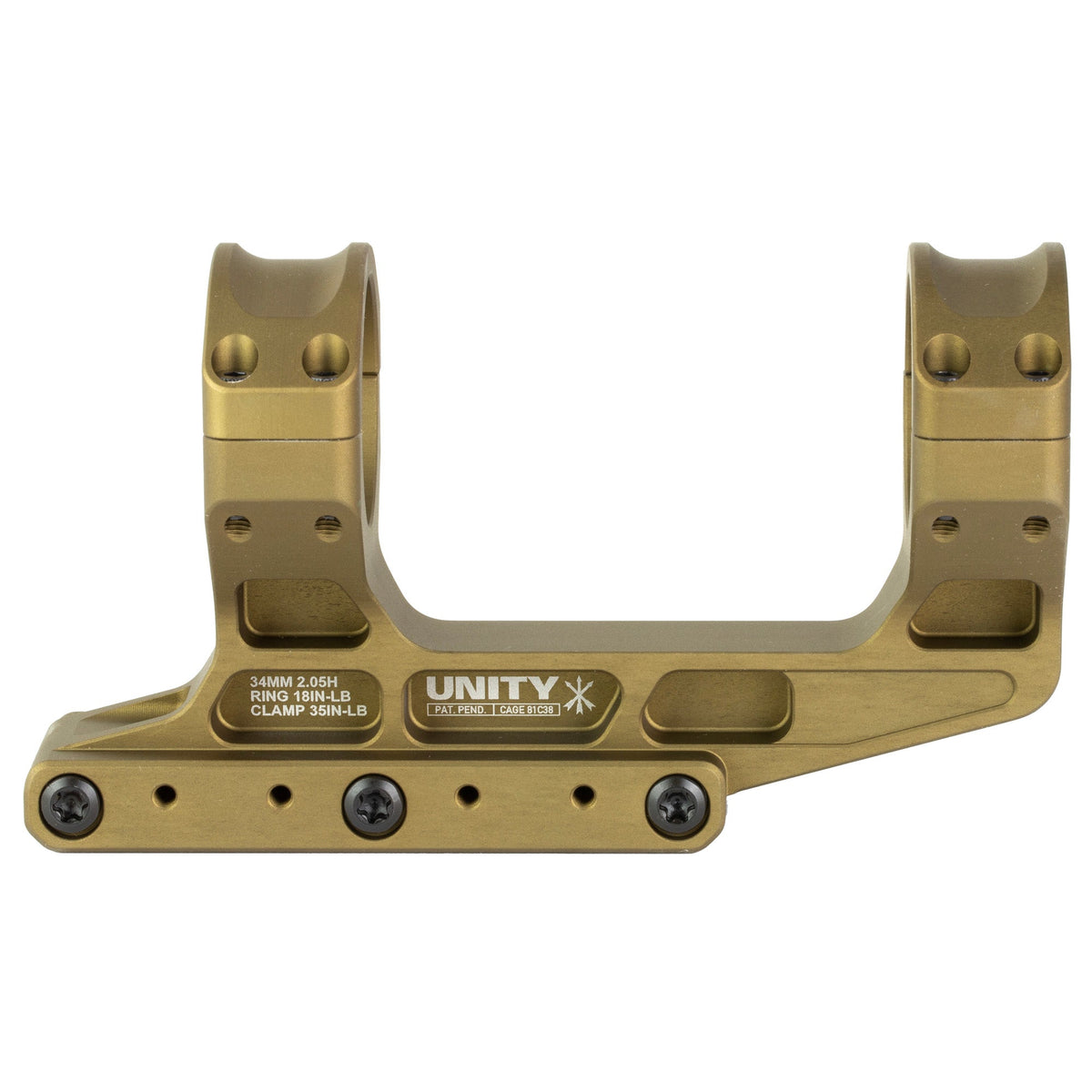 UNITY FAST LPVO 34MM FDE - Get Tight Gear