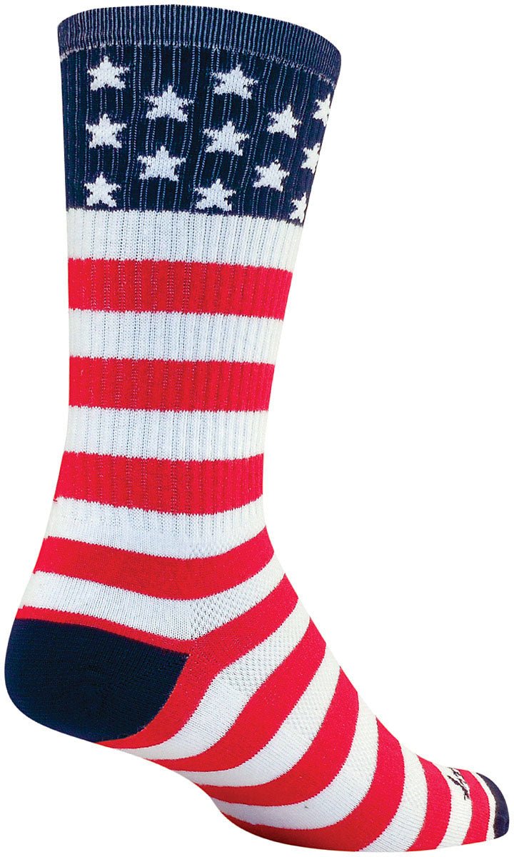 Usa Flag 6" Crew Lg/X L - Get Tight Gear
