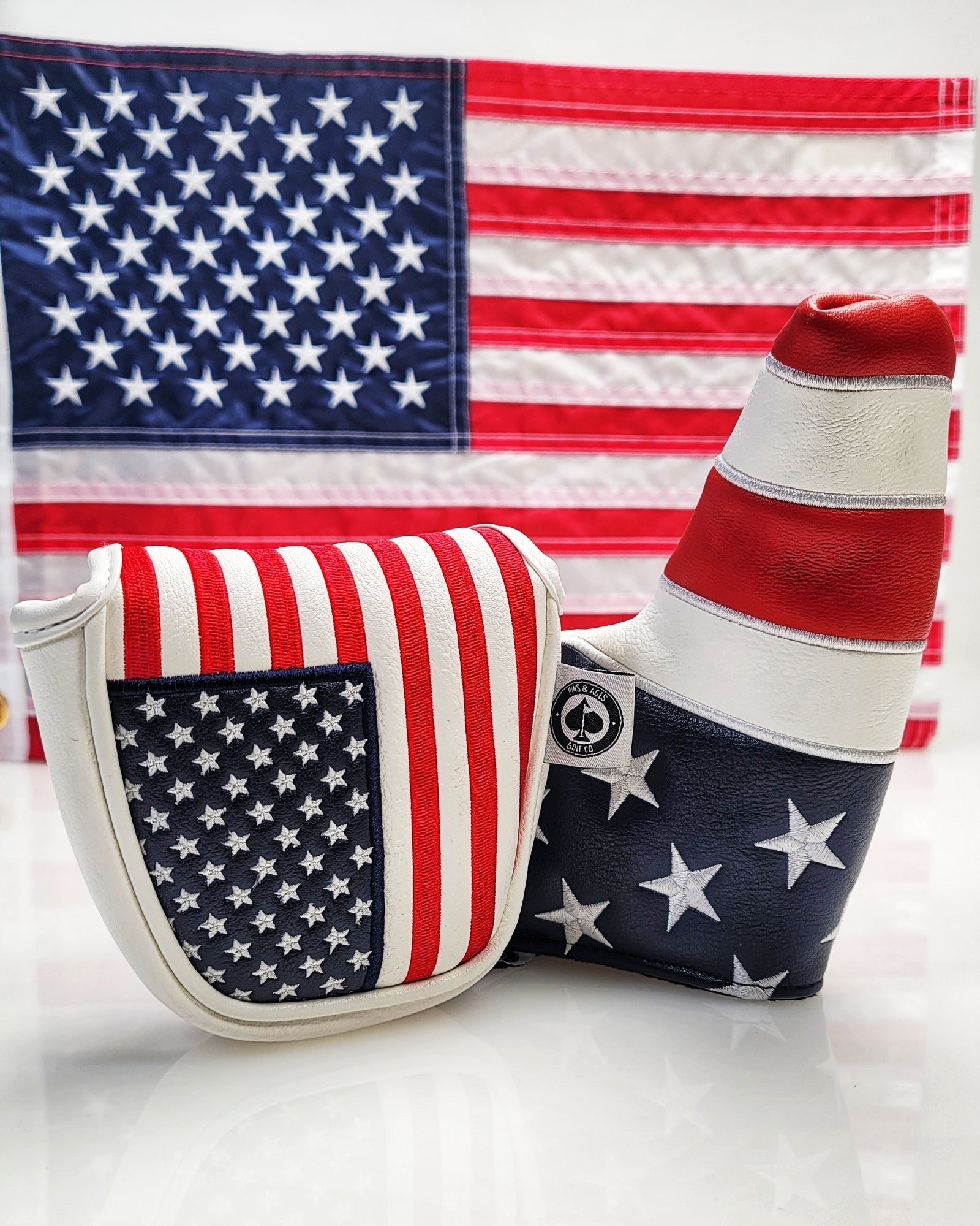USA Tribute - Mallet Putter Cover - Get Tight Gear