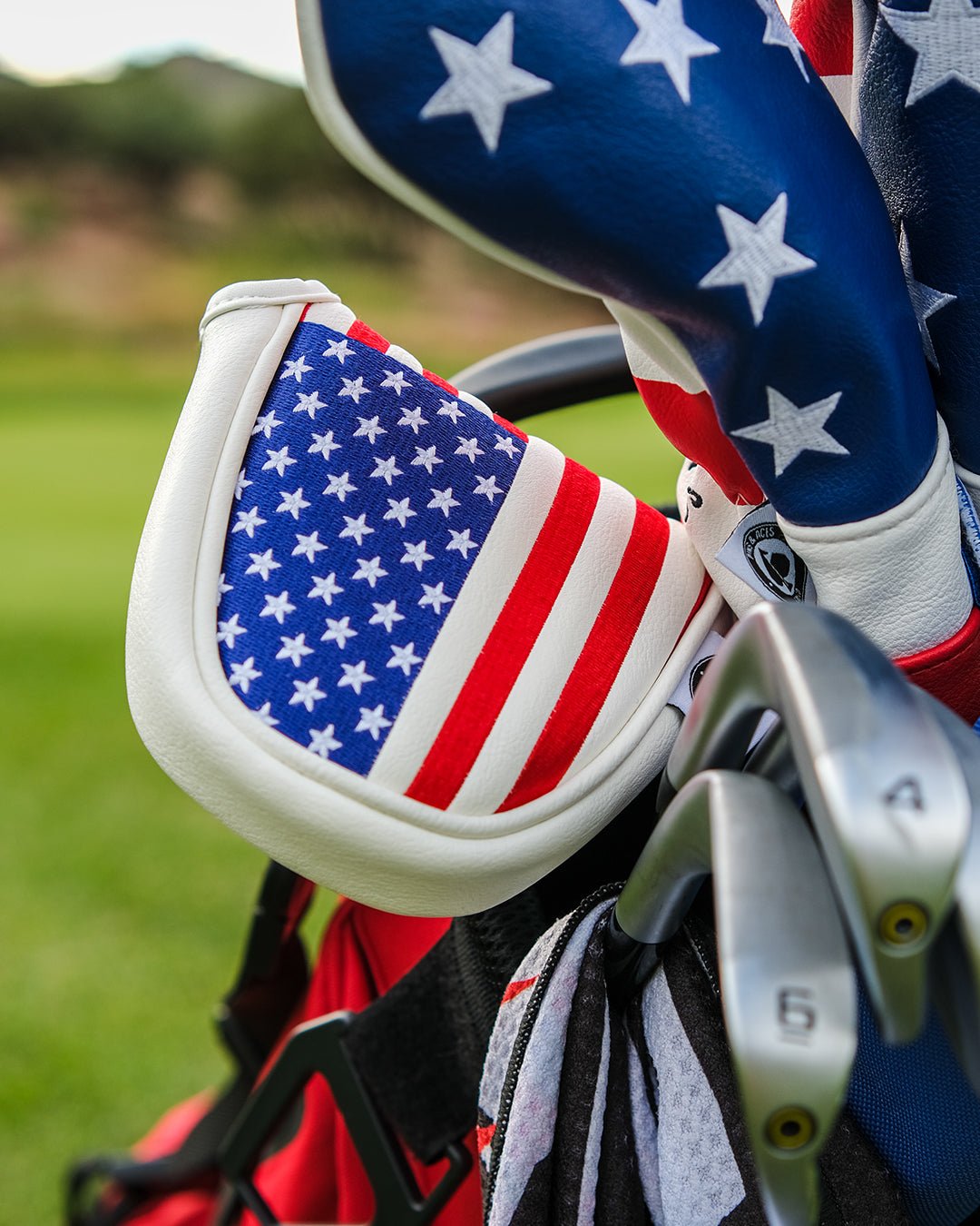USA Tribute - Mallet Putter Cover - Get Tight Gear