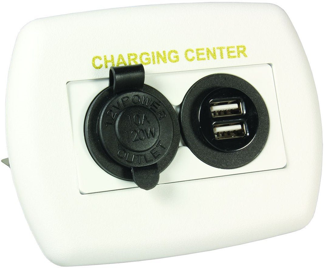 USB CHARGNG CNTR WHITE - Get Tight Gear