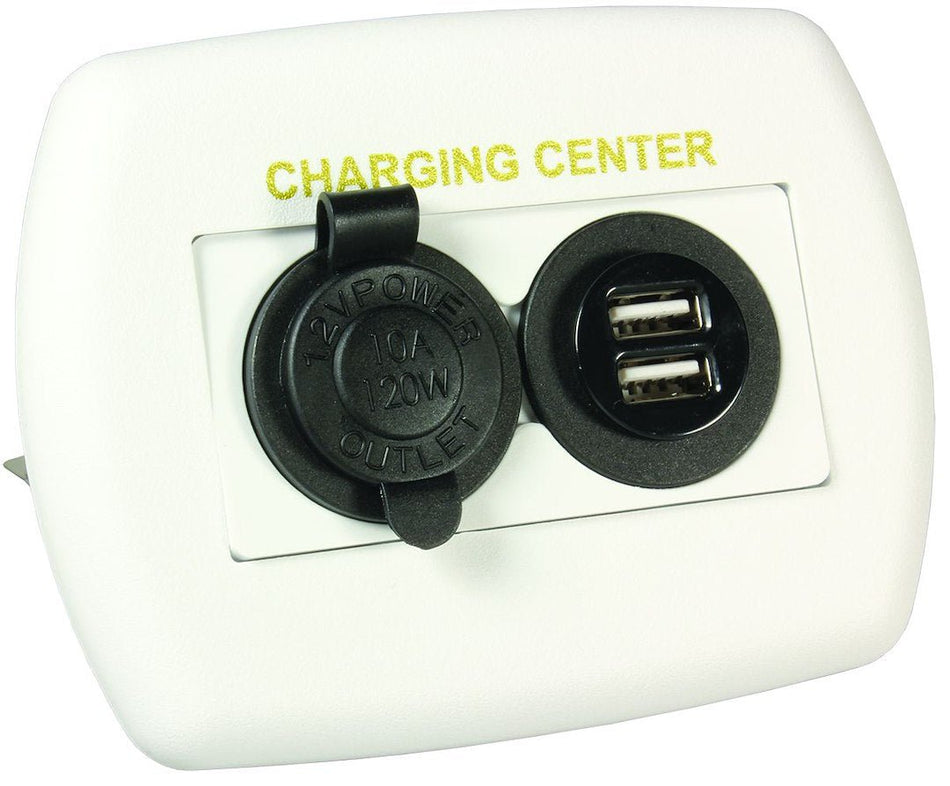 USB CHARGNG CNTR WHITE - Get Tight Gear