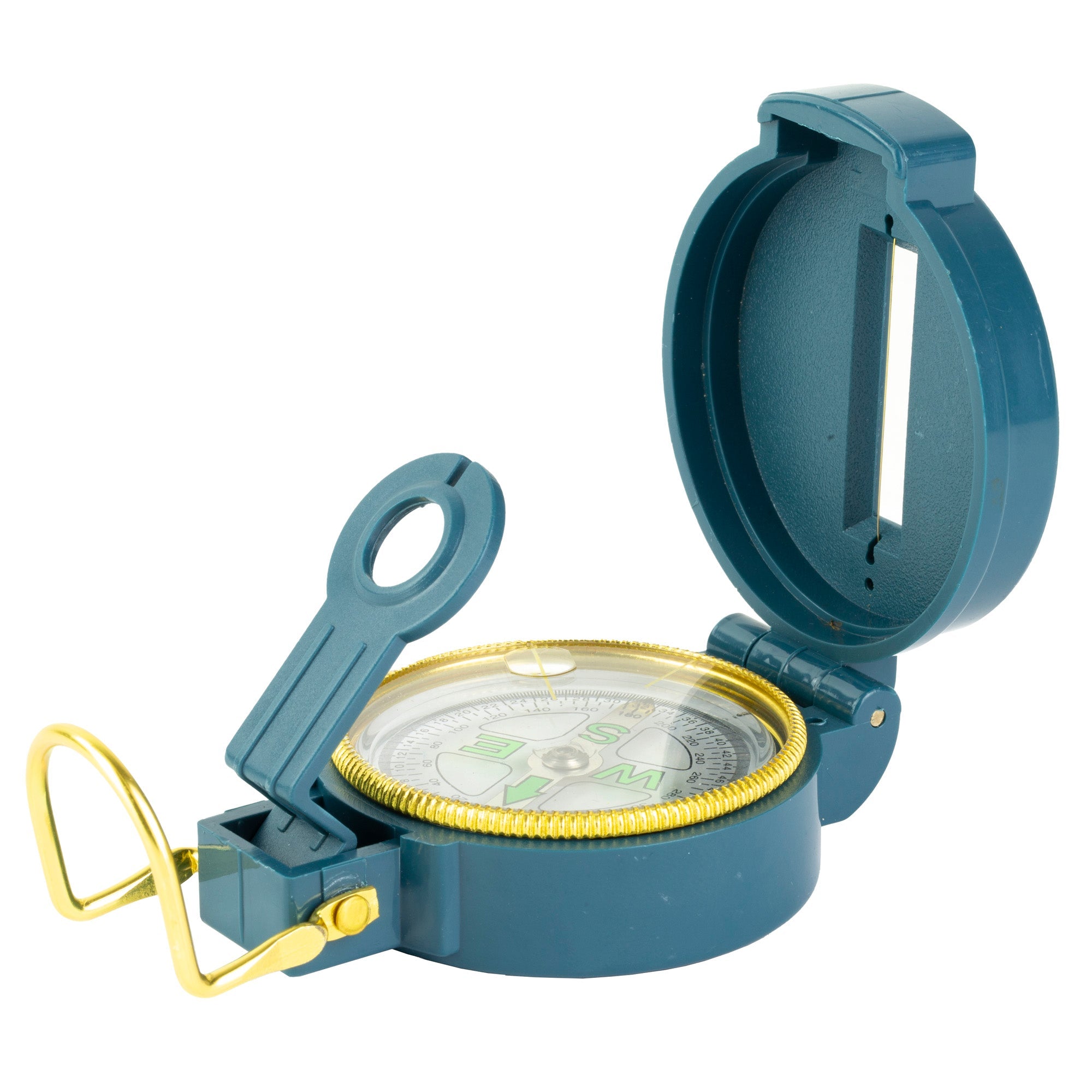 UST LENSATIC COMPASS BLUE - Get Tight Gear
