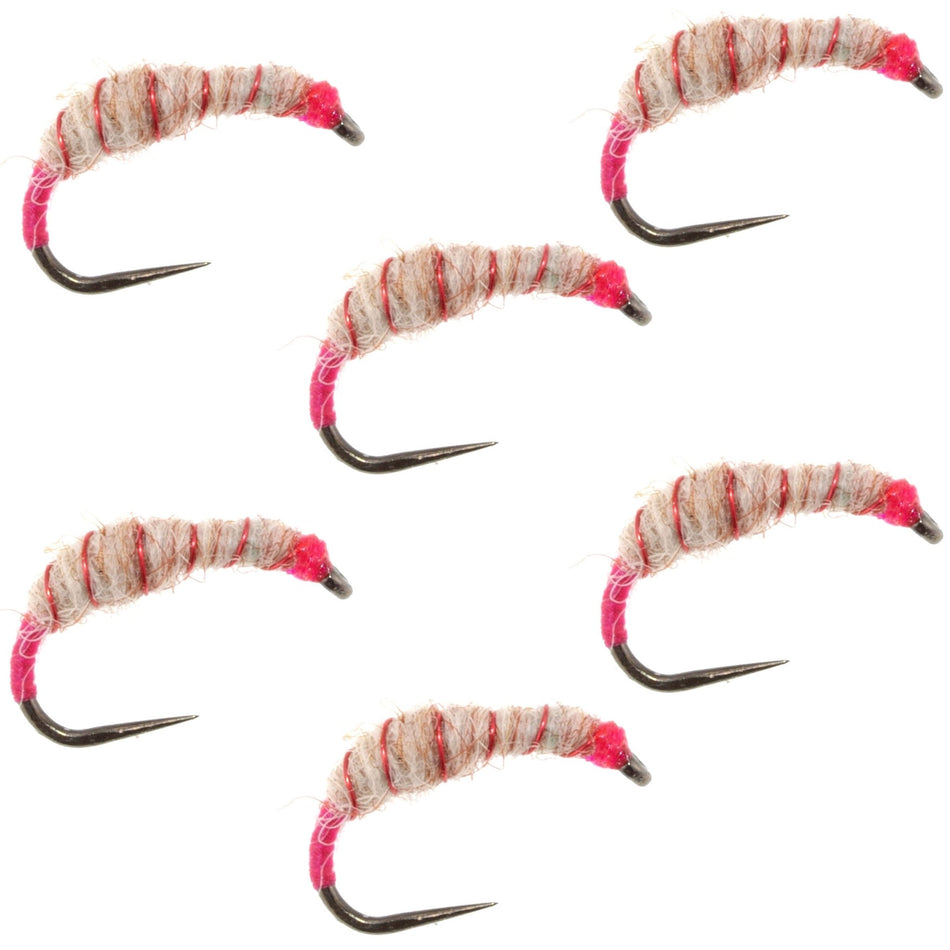 Utah Killer Bug - 6 Tenkara Flies - Size 14 - Get Tight Gear