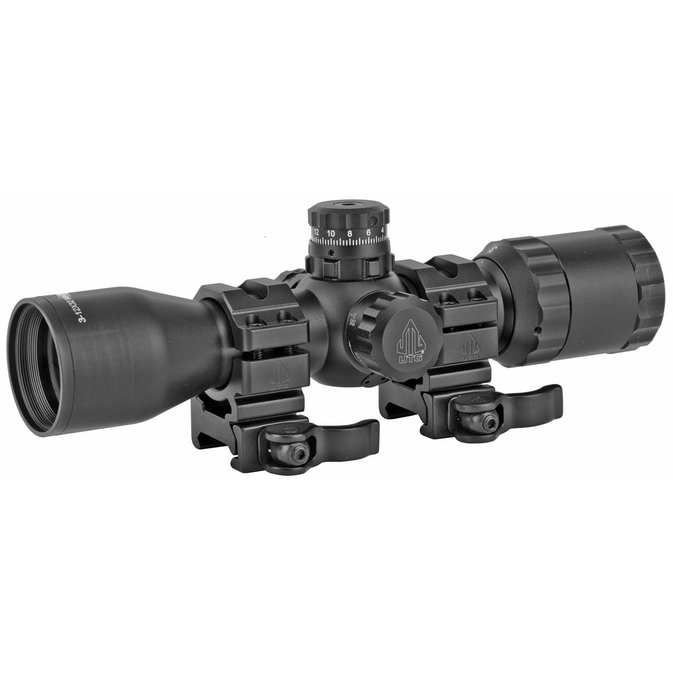 UTG 3 - 12X32 SCOPE SIDE AO MILDOT QD - Get Tight Gear