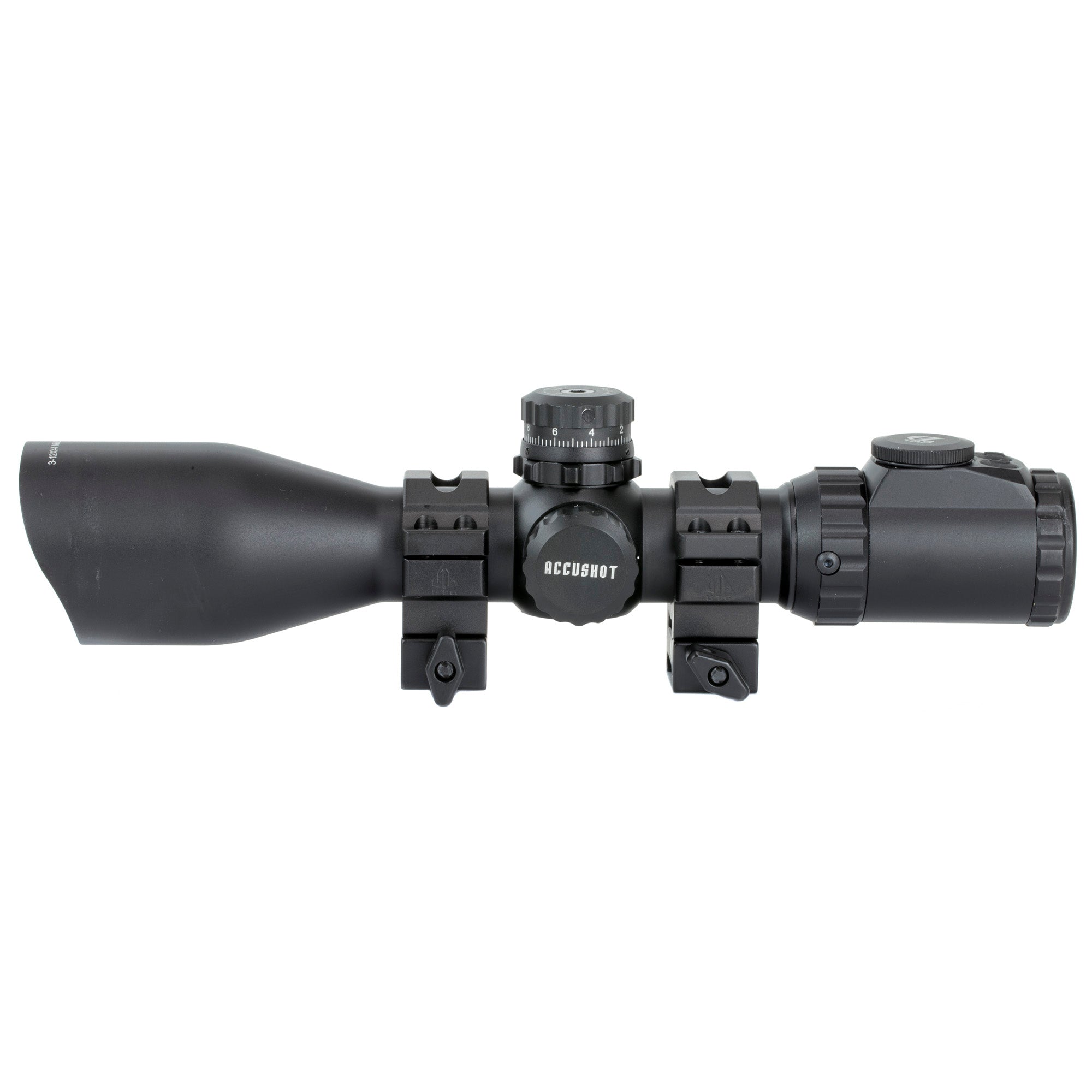 UTG 3 - 12X44 SWAT CMPCT MDOT W/RINGS - Get Tight Gear