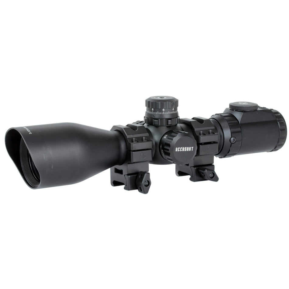 UTG 3 - 12X44 SWAT CMPCT MDOT W/RINGS - Get Tight Gear