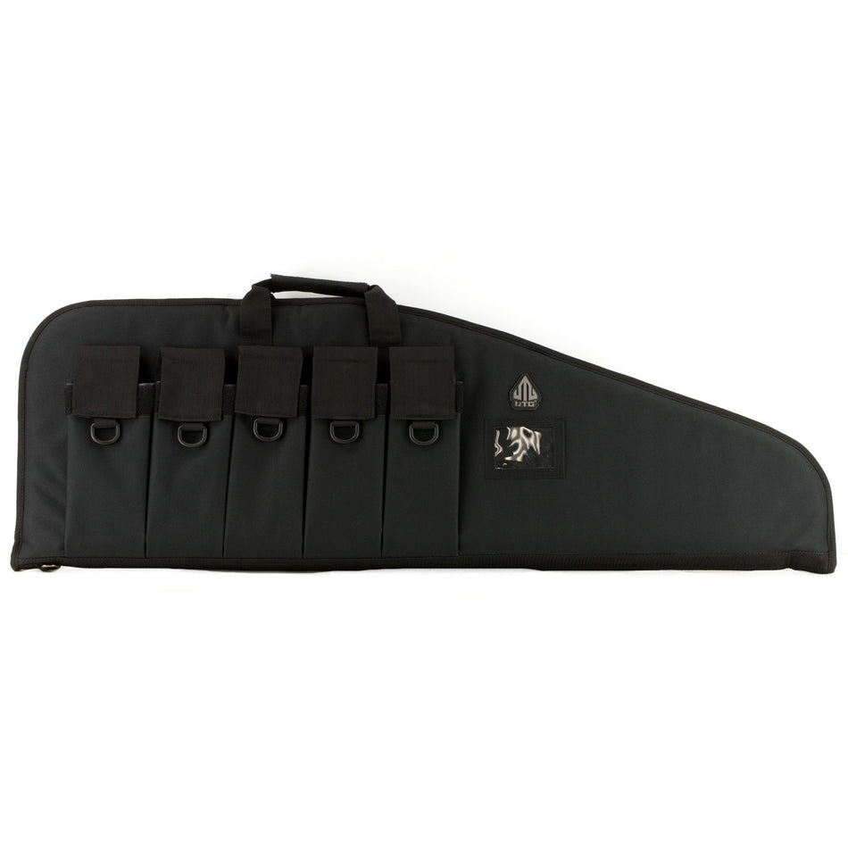 UTG 38 DC TACT GUN CASE W/PCKT BLK - Get Tight Gear