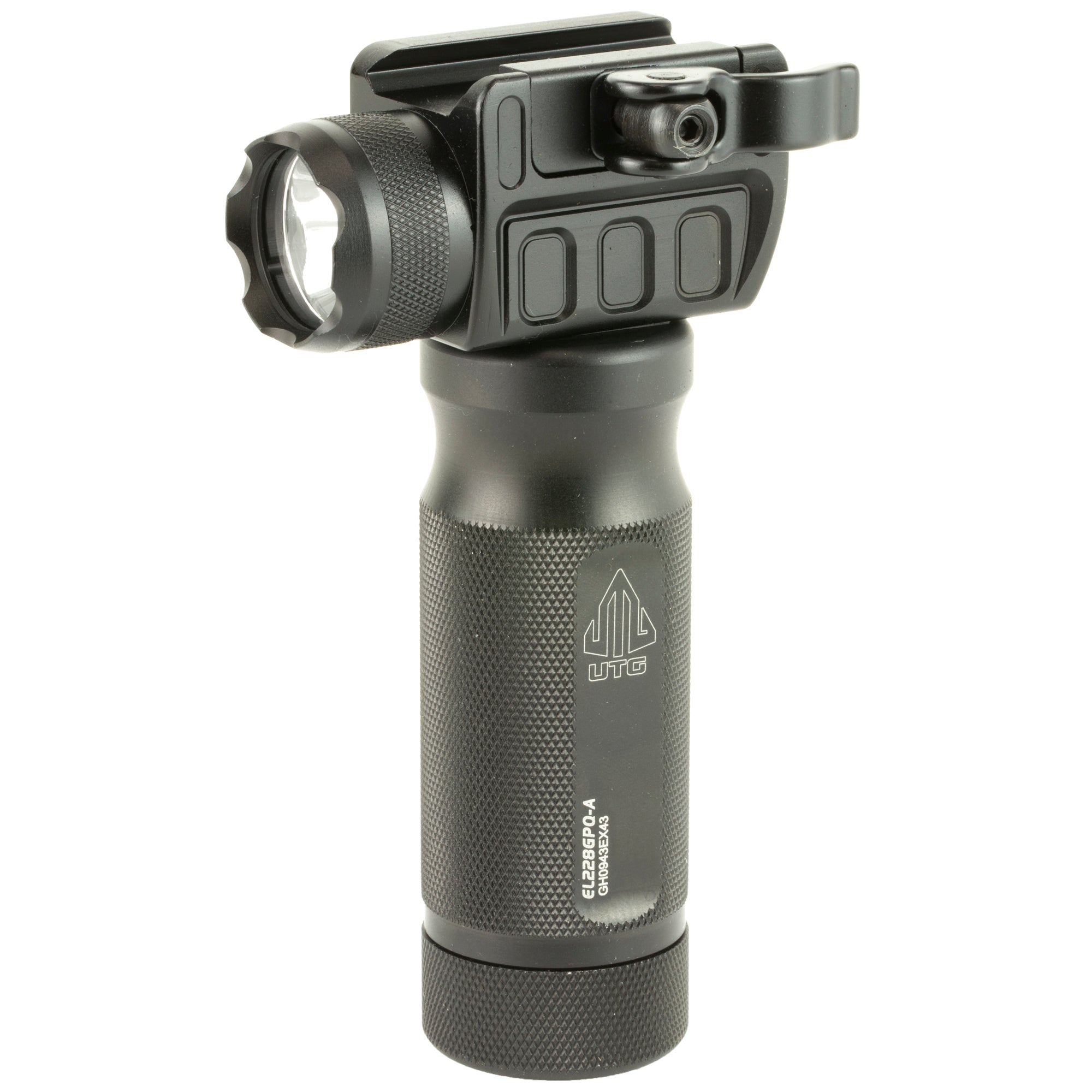 UTG GRIP LGHT 400 LUM W/QD MNT BASE - Get Tight Gear