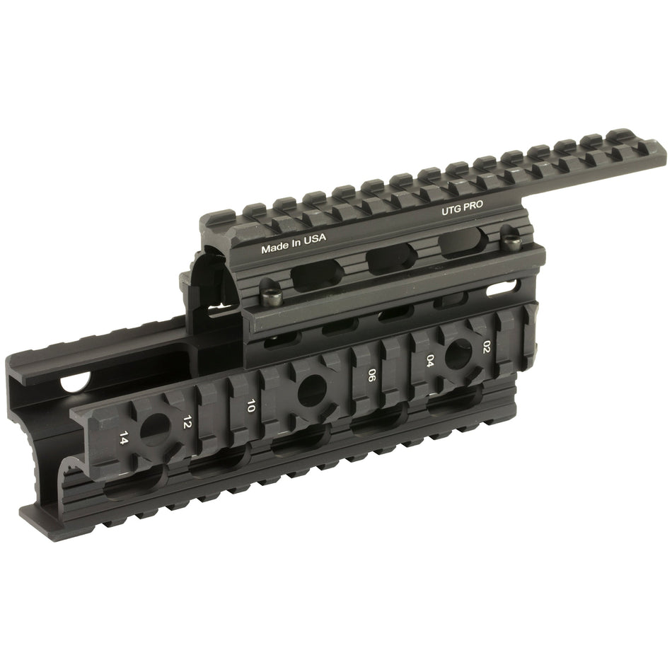 UTG PRO AK - 47 TACT QUAD RAIL BLK - Get Tight Gear