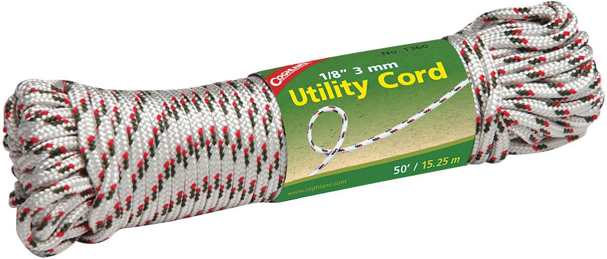Utility Cord 3 Mm 1/8" X 50' - Get Tight Gear