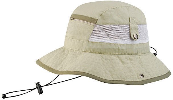 Uv PO Cket Bucket Hat Khaki - Get Tight Gear