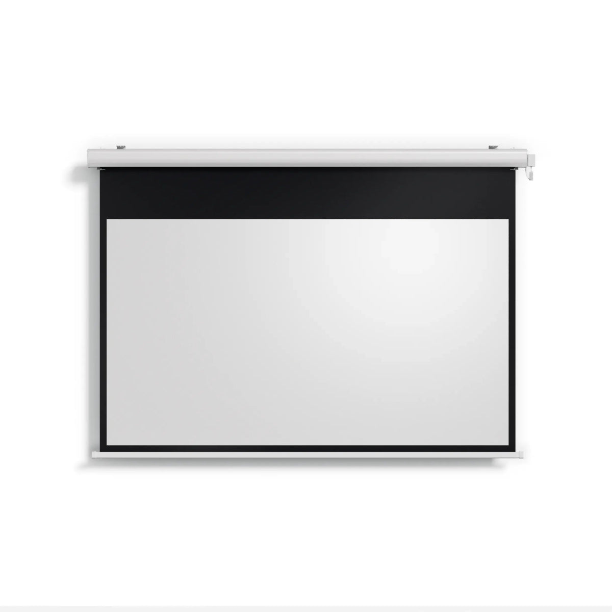 Valerion Backyard Weather Proof Motorized Drop Down Matte White Screen - Get Tight Gear