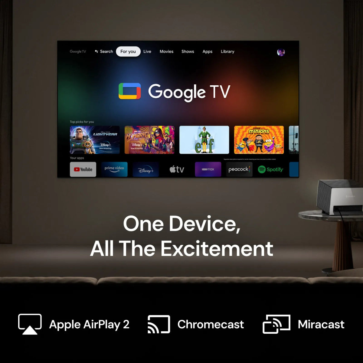 Valerion StreamMaster Plus 2 & Plus | 4K RGB Triple Laser Projector - Get Tight Gear