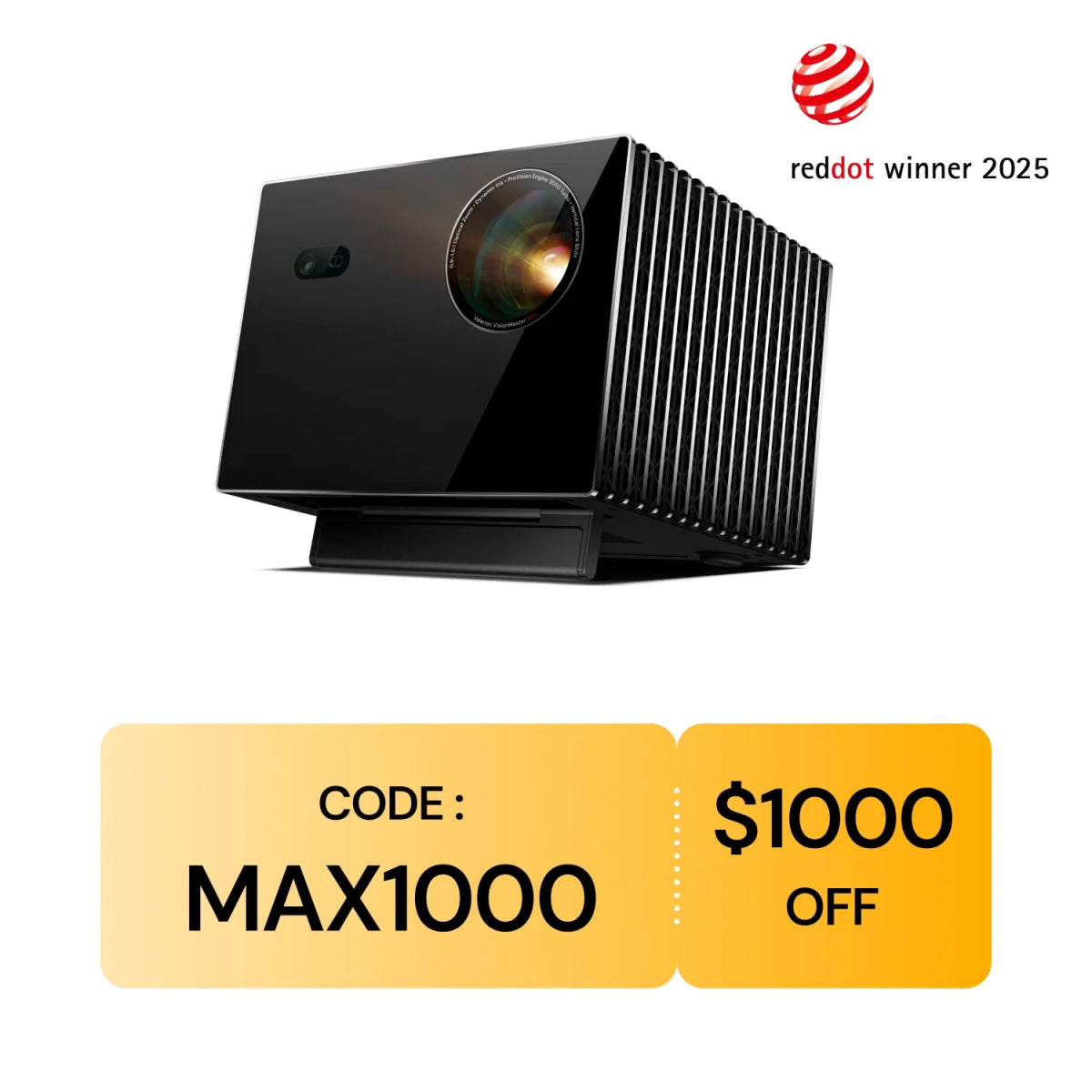 Valerion VisionMaster Max | Professional Grade 4K Home Theater Projector - Get Tight Gear