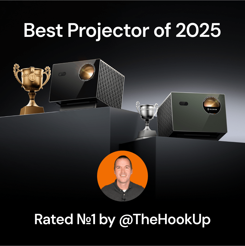 Valerion VisionMaster Max | Professional Grade 4K Home Theater Projector - Get Tight Gear