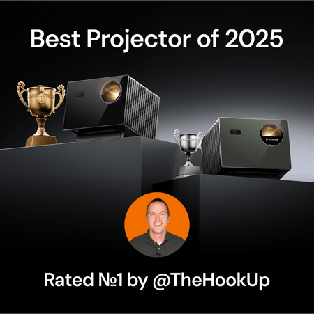 Valerion VisionMaster Max | Professional Grade 4K Home Theater Projector - Get Tight Gear