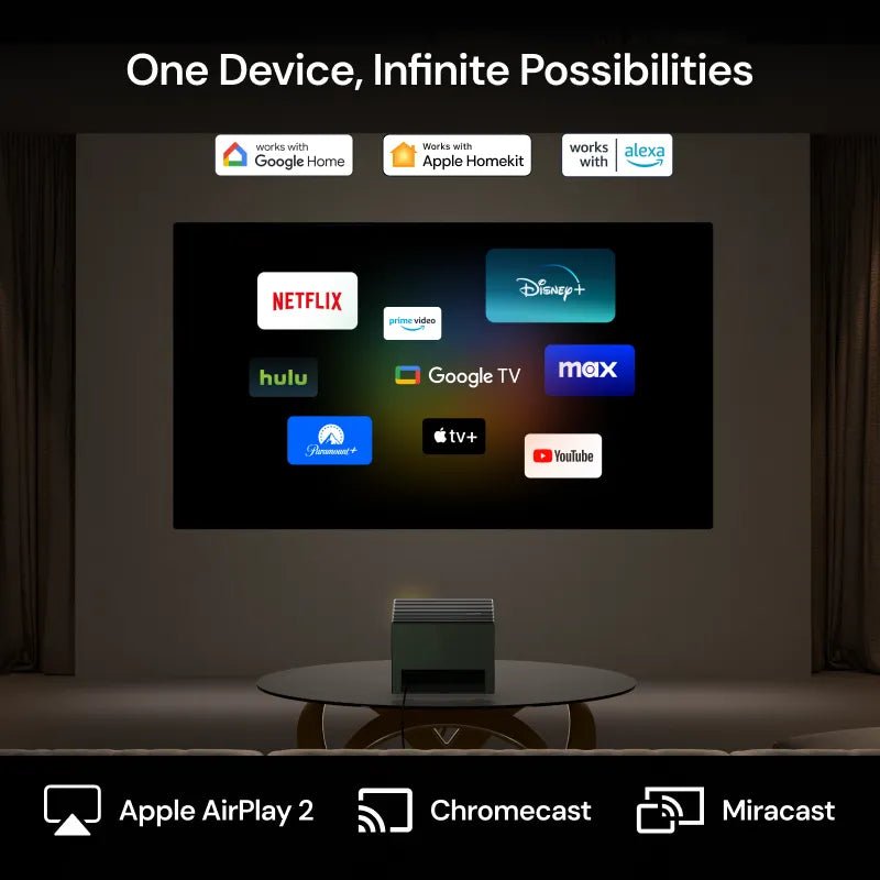Valerion VisionMaster Pro2 & Pro | 4K RGB Triple Laser Projector - Get Tight Gear