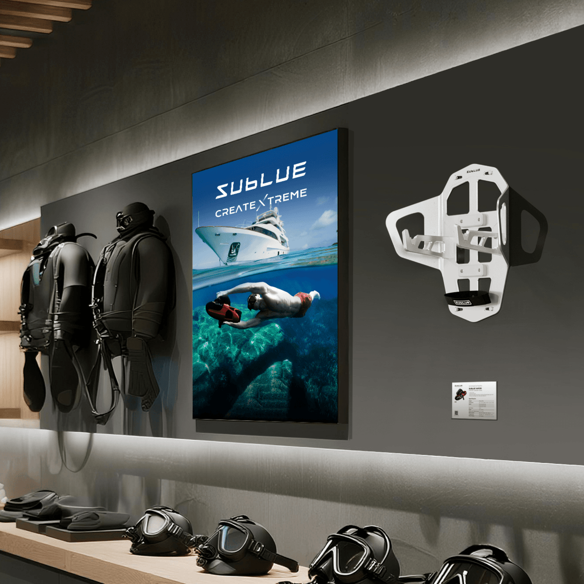 Vapor Wall - Mount Rack - Get Tight Gear