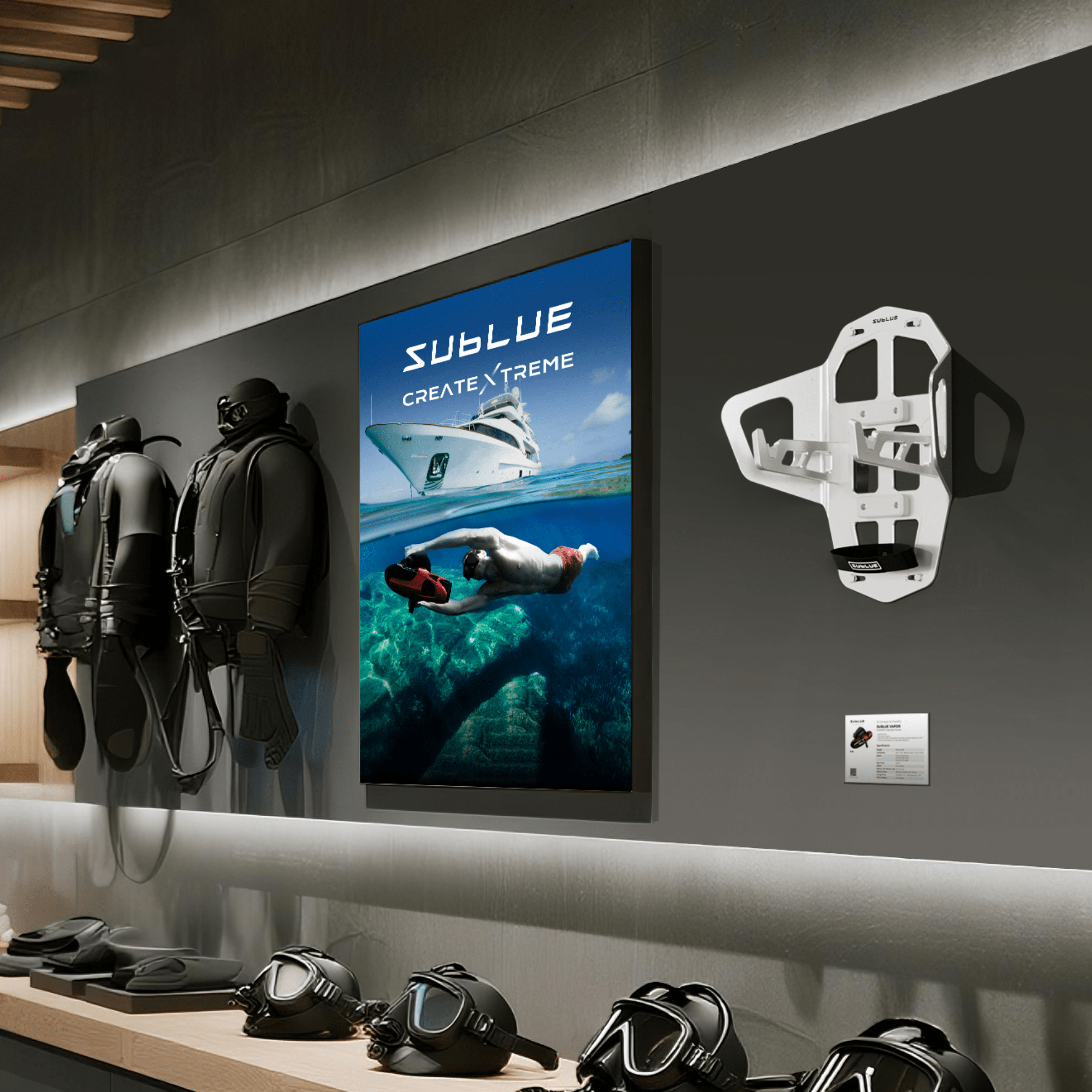 Vapor Wall - Mount Rack - Get Tight Gear