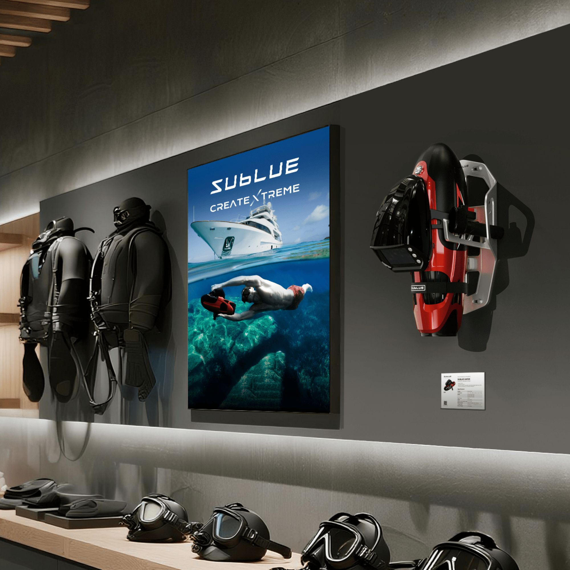 Vapor Wall - Mount Rack - Get Tight Gear