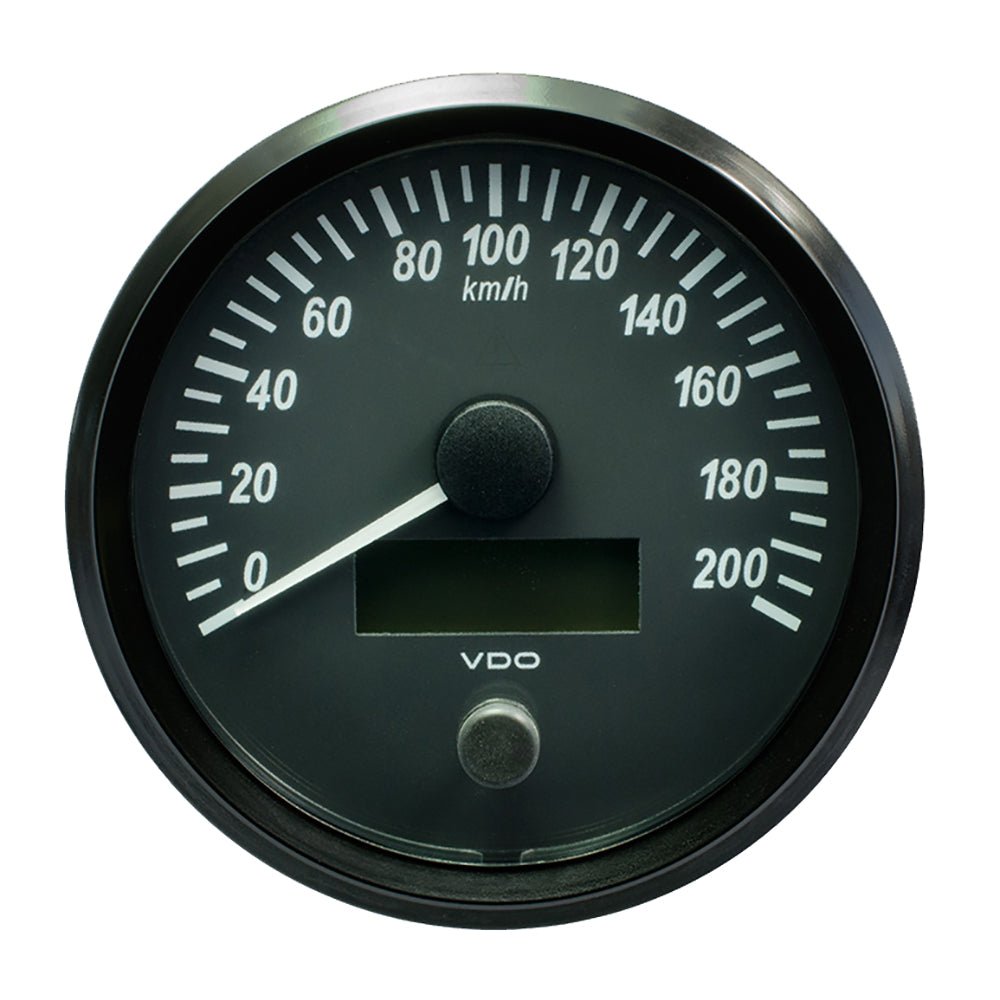 VDO SingleViu 100mm (4") Speedometer - 140 MPH - Get Tight Gear